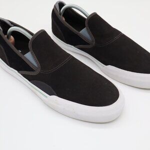 Emerico Wino G6 Slip On Skate Shoe  in Black and White Size 13